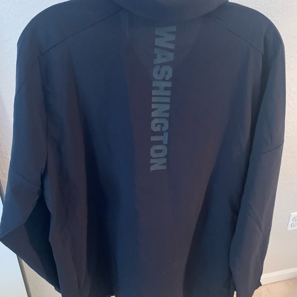 Adidas Washington Huskies GameMode 1/4 Zip Pullover Jacket Mens Sz M - Picture 2 of 8